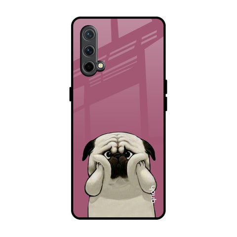 Funny Pug Face Glossy Case For OnePlus Nord CE