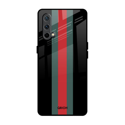 Vertical Stripes Glossy Case for OnePlus Nord CE