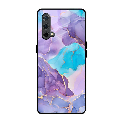 Alcohol ink Marble Glossy Case for OnePlus Nord CE