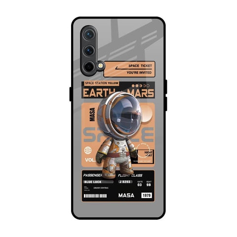 Space Ticket Glossy Case for OnePlus Nord CE
