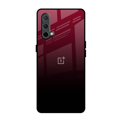 Wine Red Glossy Case For OnePlus Nord CE