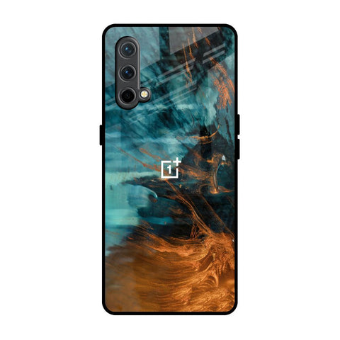Golden Splash Glossy Case for OnePlus Nord CE