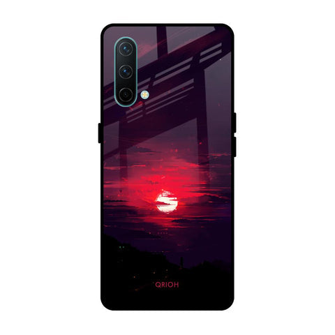 Morning Red Sky Glossy Case For OnePlus Nord CE
