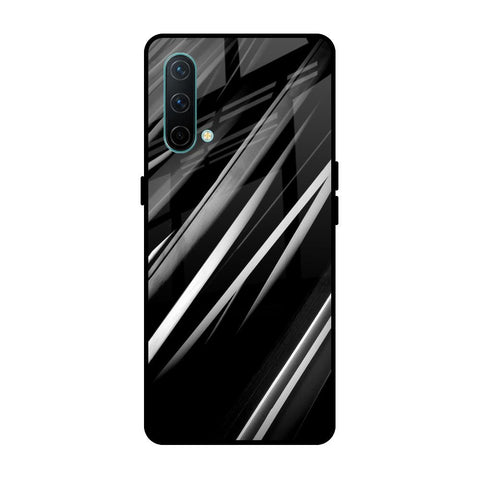 Black & Grey Gradient Glossy Case For OnePlus Nord CE