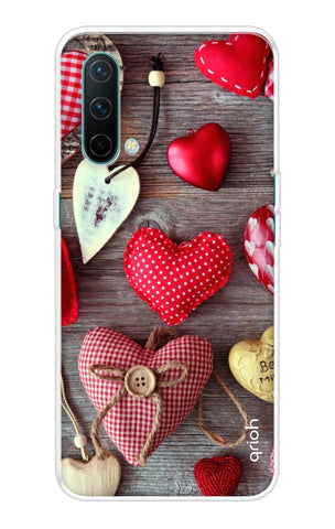 Valentine Hearts Soft Cover for OnePlus Nord CE
