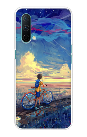 Riding Bicycle to Dreamland Soft Cover for OnePlus Nord CE