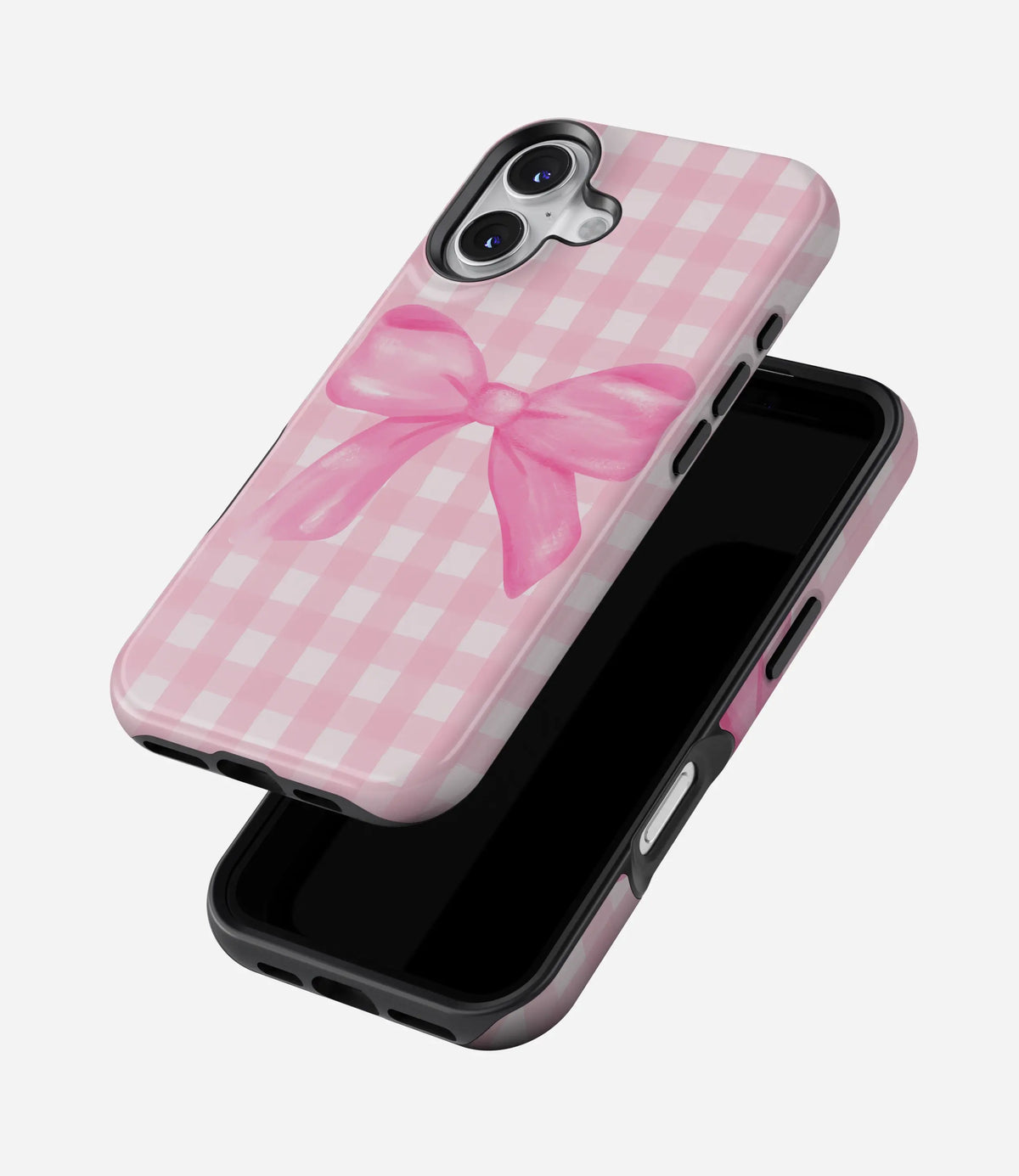 Scarlet Bows Premium Tough Shining Phone Case (Double Layer) Available For All iPhone Models