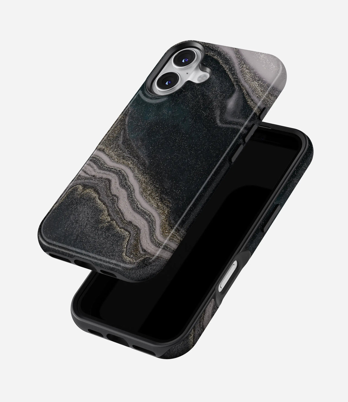 Midnight Aura Premium Tough Shining Phone Case (Double Layer) Available For All iPhone Models