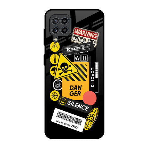 Danger Signs Glossy Case for Samsung Galaxy M32