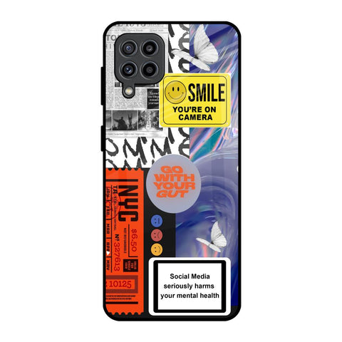 Smile for Camera Glossy Case for Samsung Galaxy M32