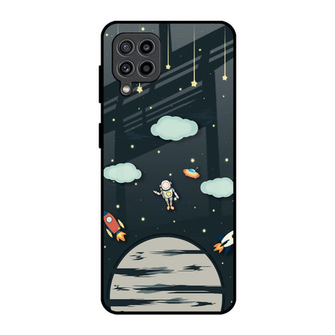 Astronaut Dream Glossy Case For Samsung Galaxy M32
