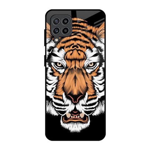 Angry Tiger Glossy Case For Samsung Galaxy M32
