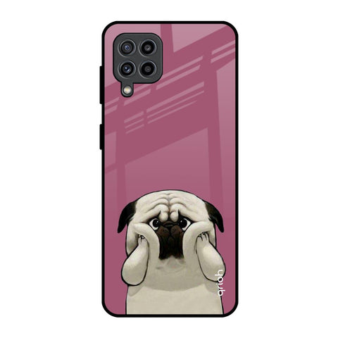 Funny Pug Face Glossy Case For Samsung Galaxy M32