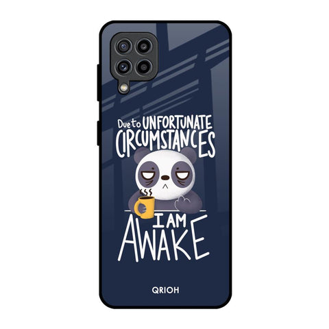 Struggling Panda Glossy Case for Samsung Galaxy M32