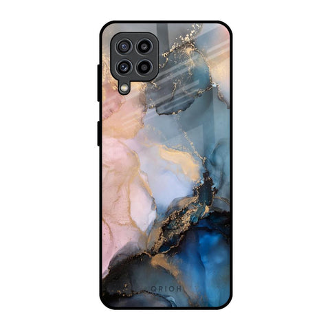 Marble Ink Abstract Glossy Case for Samsung Galaxy M32
