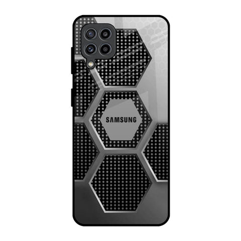 Hexagon Style Glossy Case For Samsung Galaxy M32