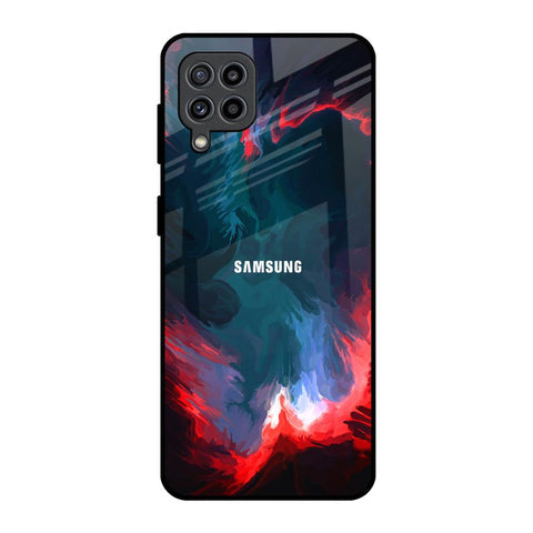 Brush Art Glossy Case For Samsung Galaxy M32