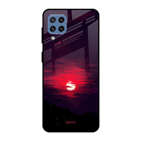 Morning Red Sky Glossy Case For Samsung Galaxy M32