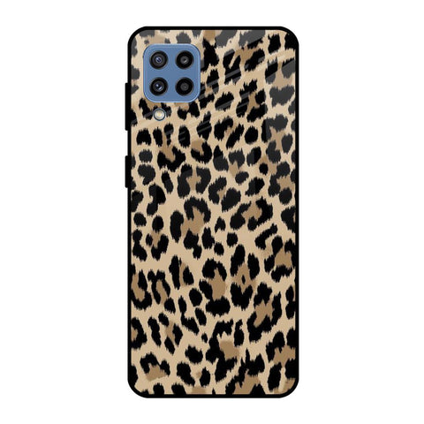 Leopard Seamless Glossy Case For Samsung Galaxy M32
