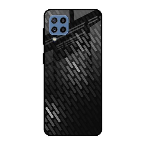 Dark Abstract Pattern Glossy Case For Samsung Galaxy M32