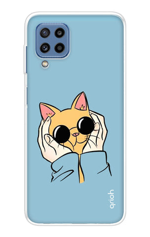 Attitude Cat Soft Cover for Samsung Galaxy M32