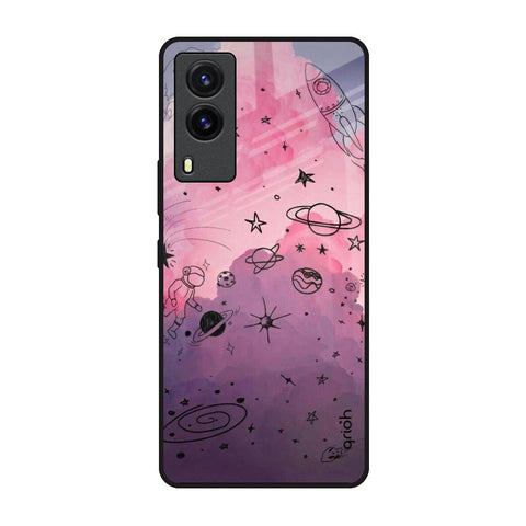 Space Doodles Glossy Case for Vivo V21e