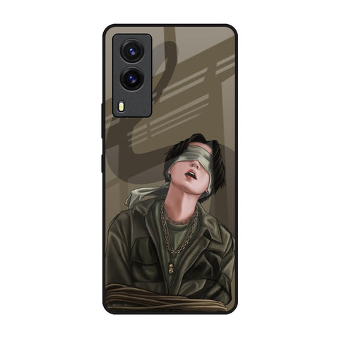 Blind Fold Glossy Case for Vivo V21e
