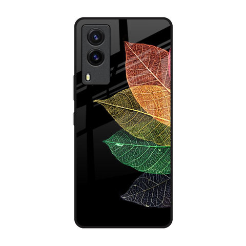 Colorful Leaves Glossy Case for Vivo V21e