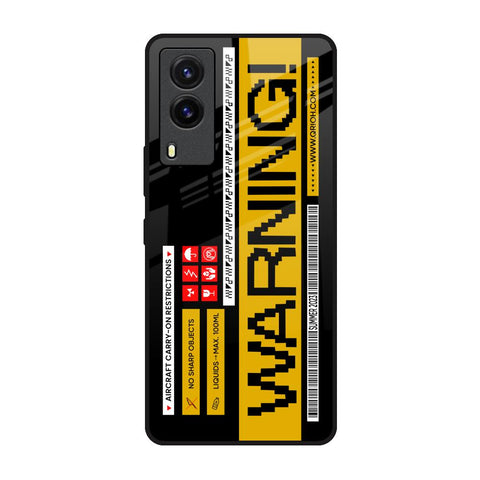 Aircraft Warning Glossy Case for Vivo V21e