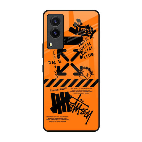 Anti Social Club Glossy Case for Vivo V21e