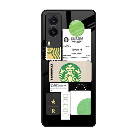 Coffee Latte Glossy Case for Vivo V21e