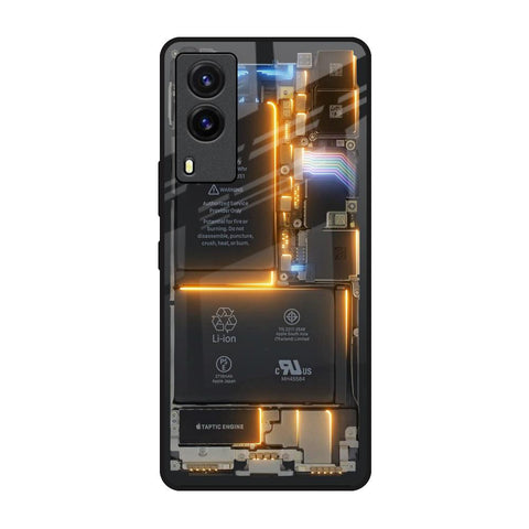 Glow Up Skeleton Glossy Case for Vivo V21e