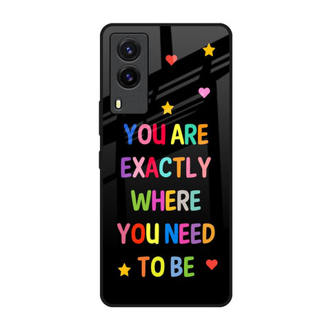 Magical Words Glossy Case for Vivo V21e