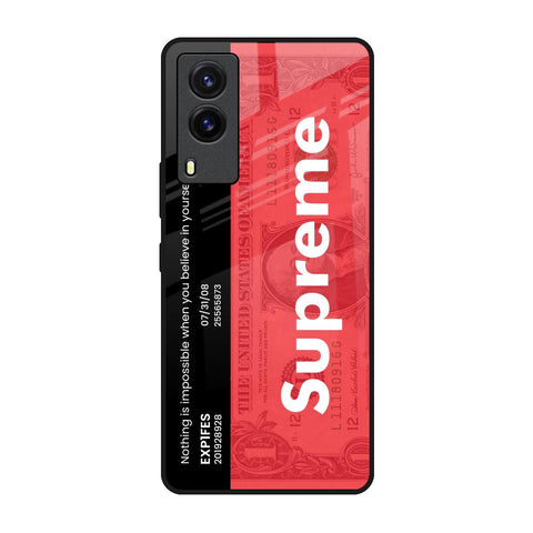 Supreme Ticket Glossy Case for Vivo V21e