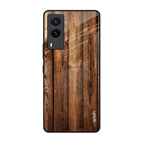 Timber Printed Glossy Case for Vivo V21e