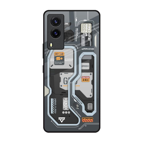 Retro Futuristic Glossy Case for Vivo V21e