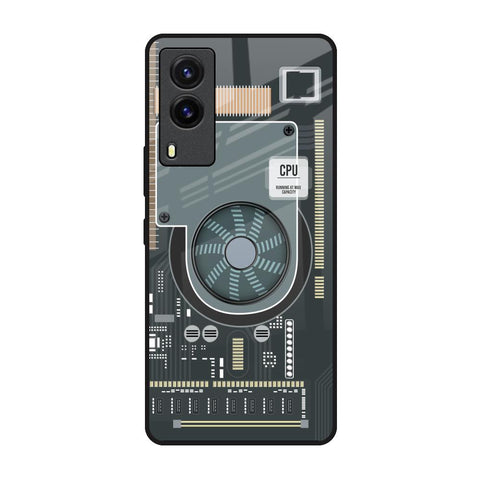 Motherboard Circuit Glossy Case for Vivo V21e