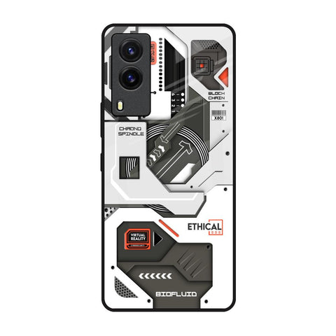 Explore Circuit Glossy Case for Vivo V21e