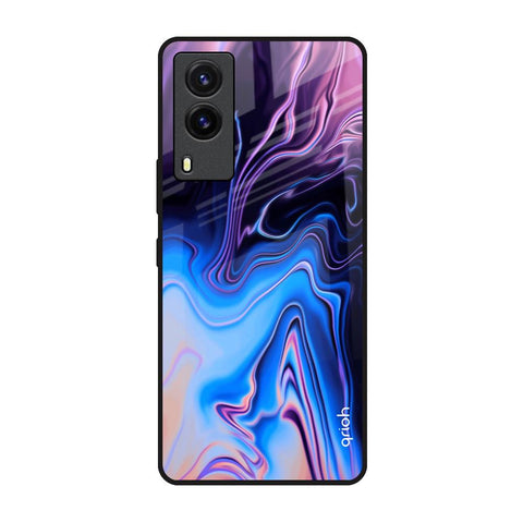 Psychic Texture Glossy Case for Vivo V21e