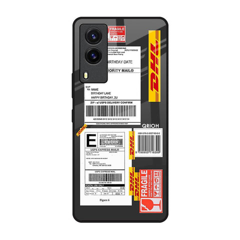 Cool Barcode Label Glossy Case For Vivo V21e