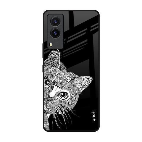 Kitten Mandala Glossy Case for Vivo V21e