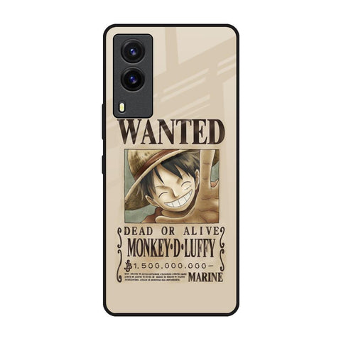 Luffy Wanted Glossy Case for Vivo V21e