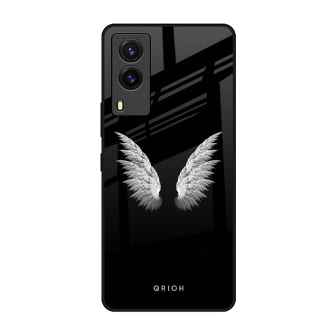 White Angel Wings Glossy Case for Vivo V21e