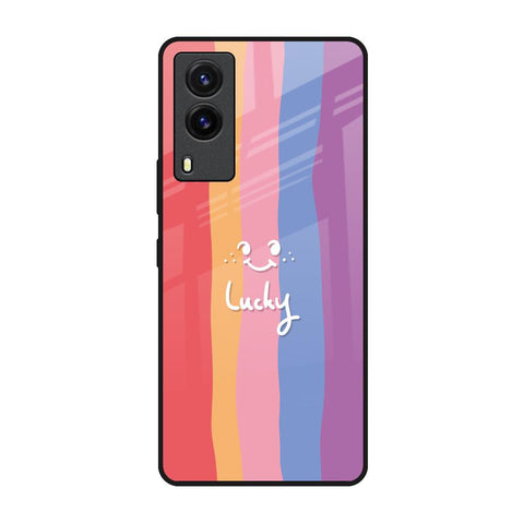 Lucky Abstract Glossy Case for Vivo V21e