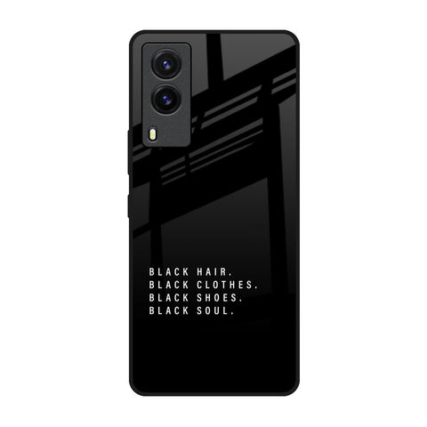 Black Soul Glossy Case for Vivo V21e