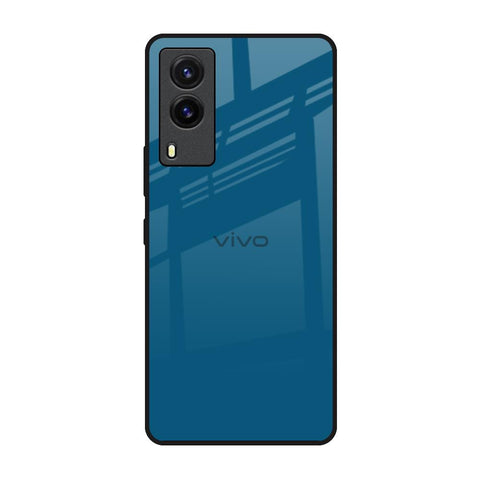 Cobalt Blue Glossy Case for Vivo V21e