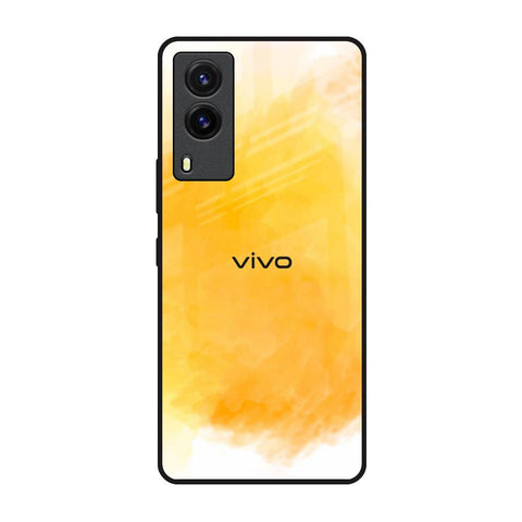 Rustic Orange Glossy Case for Vivo V21e