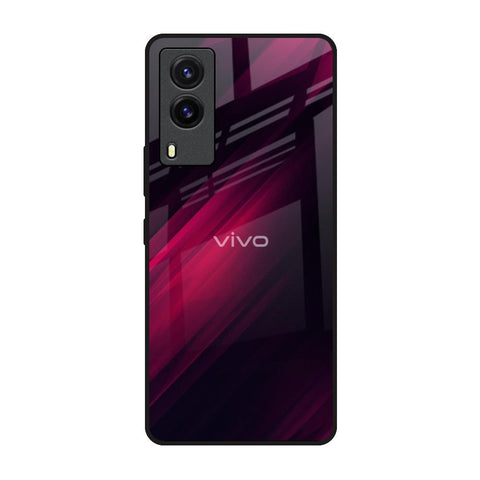 Razor Black Glossy Case for Vivo V21e