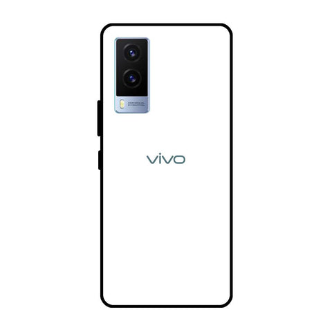 Arctic White Glossy Case for Vivo V21e