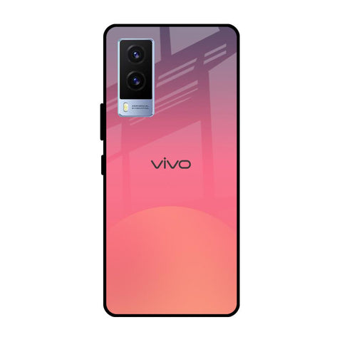 Sunset Orange Glossy Case for Vivo V21e